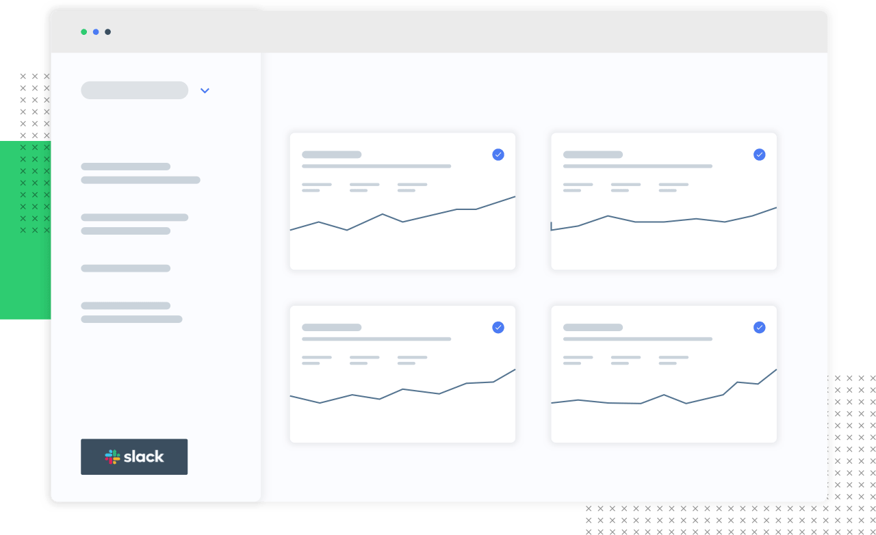 statistical dashboard illustration